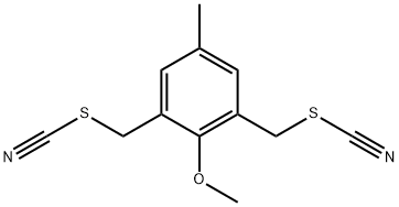 2-Methoxy-5-methyl-1,3-bis(thiocyanatomethyl)benzene