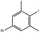 5-溴-2-碘间二甲苯 结构式