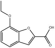 5-乙氧基苯并呋喃-2-羧酸 结构式