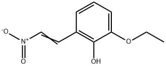 3-ETHOXY-2-HYDROXY-BETA-NITROSTYRENE 结构式