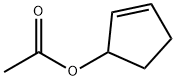 2-(1-Cyclopentenyl) acetate  结构式