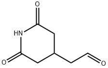 3-(FORMYLMETHYL)GLUTARIMIDE 结构式