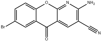 2-Amino-7-bromo-5-oxo-5H-[1]benzopyrano[2,3-b]pyridine-3-carbonitrile