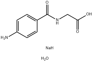 对氨基马尿酸钠盐 结构式
