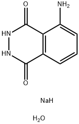 3-氨基邻苯二甲酰肼,钠盐水合物 结构式