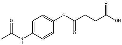 4-(4-acetamidophenoxy)-4-oxo-butanoic acid 结构式