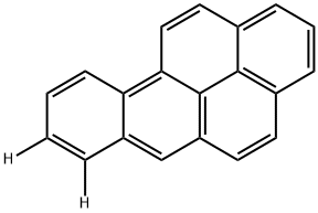 3,4-苯并芘-7,8-D2 结构式