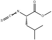 (2S)-2-isothiocyanato-4-methyl-Pentanoic acid methyl ester 结构式