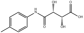 (2R,3R)-2,3-二羟基-4-氧代-4-(对甲苯基氨基)丁酸 结构式