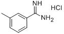3-Methylbenzenecarboximidamide hydrochloride 结构式