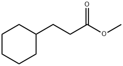 环己烷丙酸甲酯 结构式