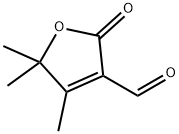 3-Furancarboxaldehyde, 2,5-dihydro-4,5,5-trimethyl-2-oxo- (9CI) 结构式
