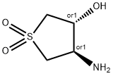 4-氨基四氢-3-苯硫酚1,1-二氧化物 结构式