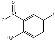4-碘-2-硝基苯胺 结构式