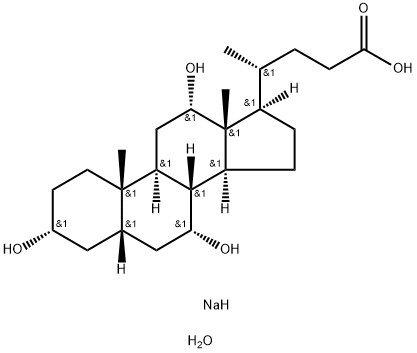 胆酸钠盐 结构式