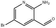2-氨基-5-溴烟醛 结构式