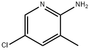 2-氨基-3-甲基-5-氯吡啶 结构式