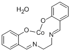 N,N'-二水杨醛乙二胺钴 (II) 水合物 结构式