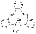 N,N`-二(亚水杨基)-1,2-苯二氨基钴(II)一水 结构式