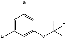 1,3-二溴-5-(三氟甲氧基)苯 结构式