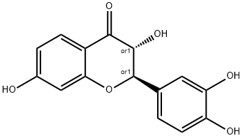 黄颜木素 结构式