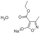 5-羟基-3-甲基-4-异噻唑羧酸乙酯钠盐水合物 结构式