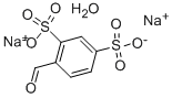 4-FORMYLBENZENE-1,3-DISULFONIC ACID DISODIUM SALT HYDRATE 结构式