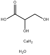 DL-GLYCERIC ACID HEMICALCIUM SALT HYDRATE 结构式