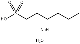 1-己烷磺酸钠一水合物 结构式