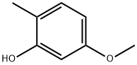 5-甲氧基-2-甲基苯酚 结构式