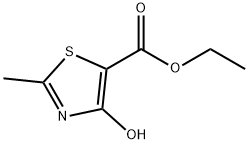 4-羟基-2-甲基噻唑-5-羧酸乙酯 结构式