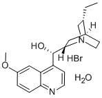 二氢奎宁氢溴酸水合物 结构式