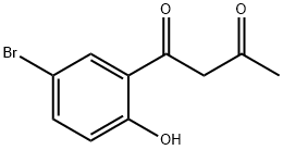 1 - (5 -溴- 2 -羟苯基)1,3 -1,4-丁二醇 结构式