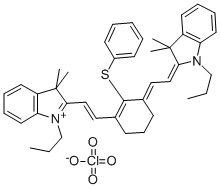 IR-792高氯酸盐 结构式