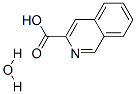 水和异喹啉-3-甲酸 结构式