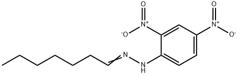 庚醛-二硝基苯腙 结构式