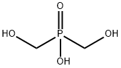 BIS(HYDROXYMETHYL)PHOSPHINIC ACID 结构式