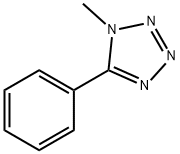 1H-Tetrazole, 1-methyl-5-phenyl- 结构式