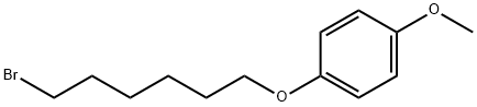 1-(6-溴己氧基)-4-甲氧基苯 结构式