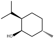 (1R,2R,5S)-2-异丙基-5-甲基环己醇 结构式