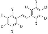 反式-1,2二苯乙烯-D10 结构式