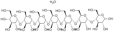 麦芽七糖水合物 结构式