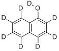 1-萘酚-D<SUB>8</SUB> 结构式