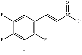 反式-2,3,4,5,6-五氟-Β-硝基苯乙烯 结构式