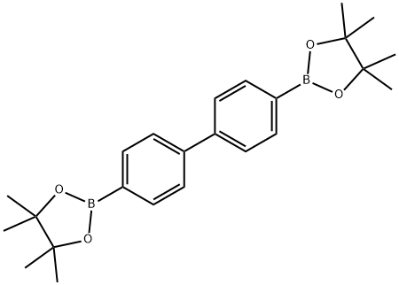 4,4'-联苯基二硼酸二(频那醇酯) 结构式