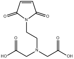 N-(CARBOXYMETHYL)-N-[2-(2,5-DIHYDRO-2,5-DIOXO-1H-PYRROL-1-YL)ETHYL]-GLYCINE 结构式