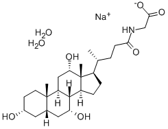 甘胆酸钠水合物 结构式