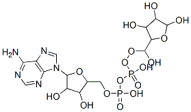 腺苷5′-二磷酸核糖 结构式