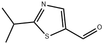 2-(丙烷-2-基)-1,3-噻唑-5-甲醛 结构式