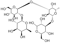 乳-N-二岩藻四糖 结构式